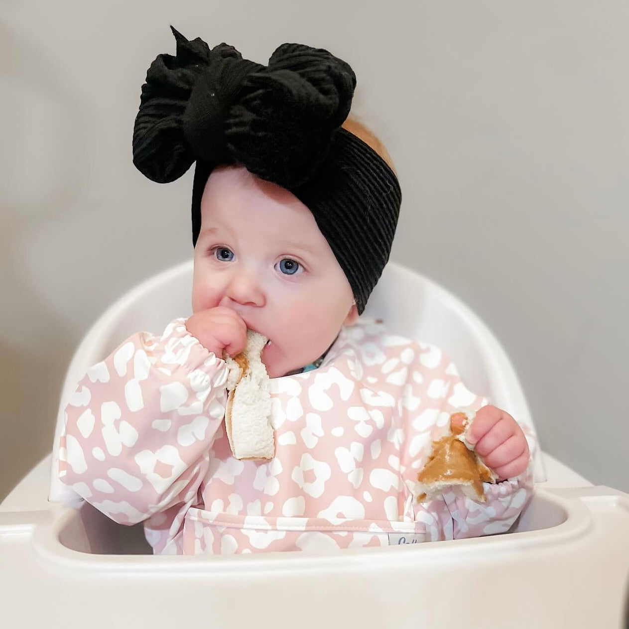 The Grayson Long Sleeve Bib - Leopard