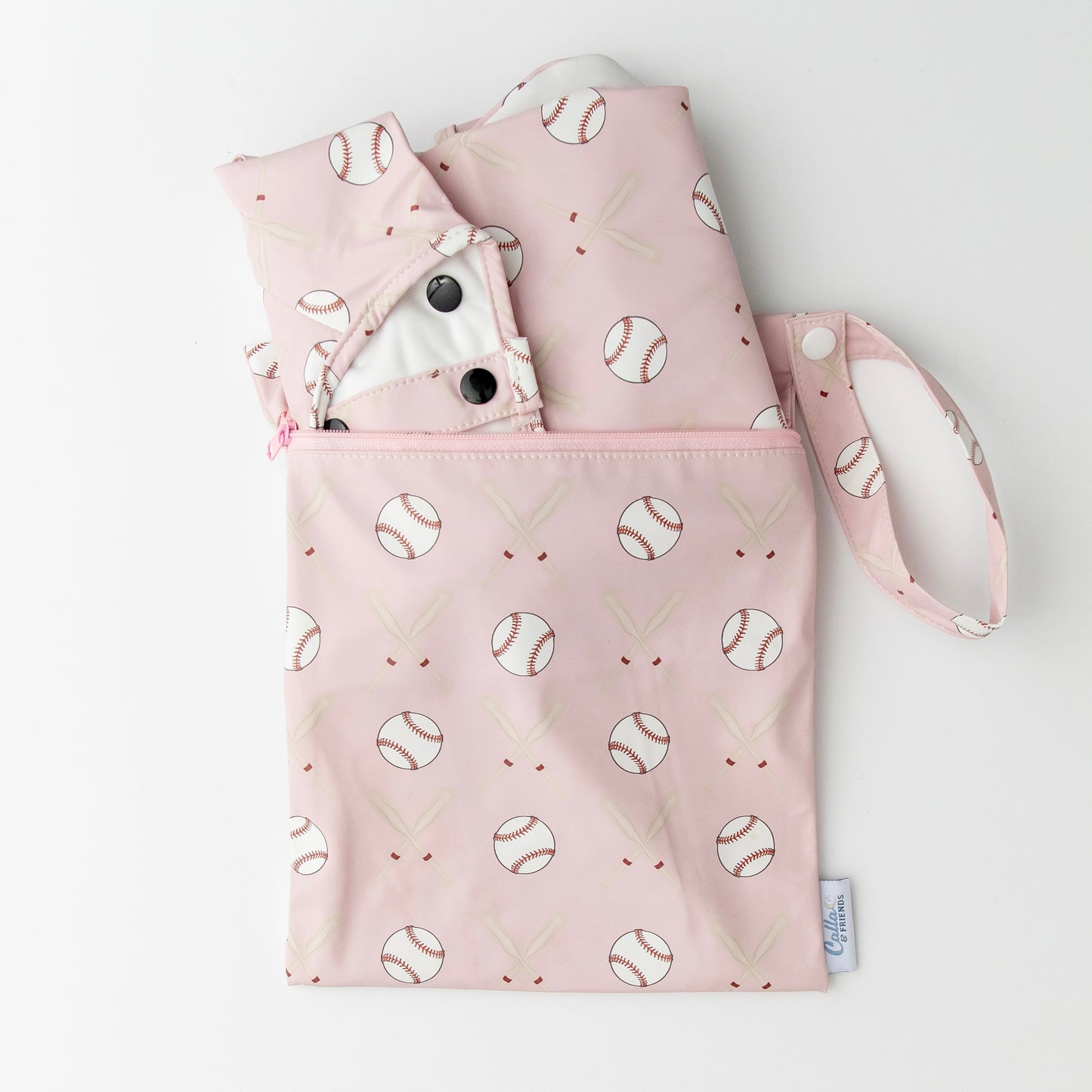The Grayson Long Sleeve Bib - Baseball