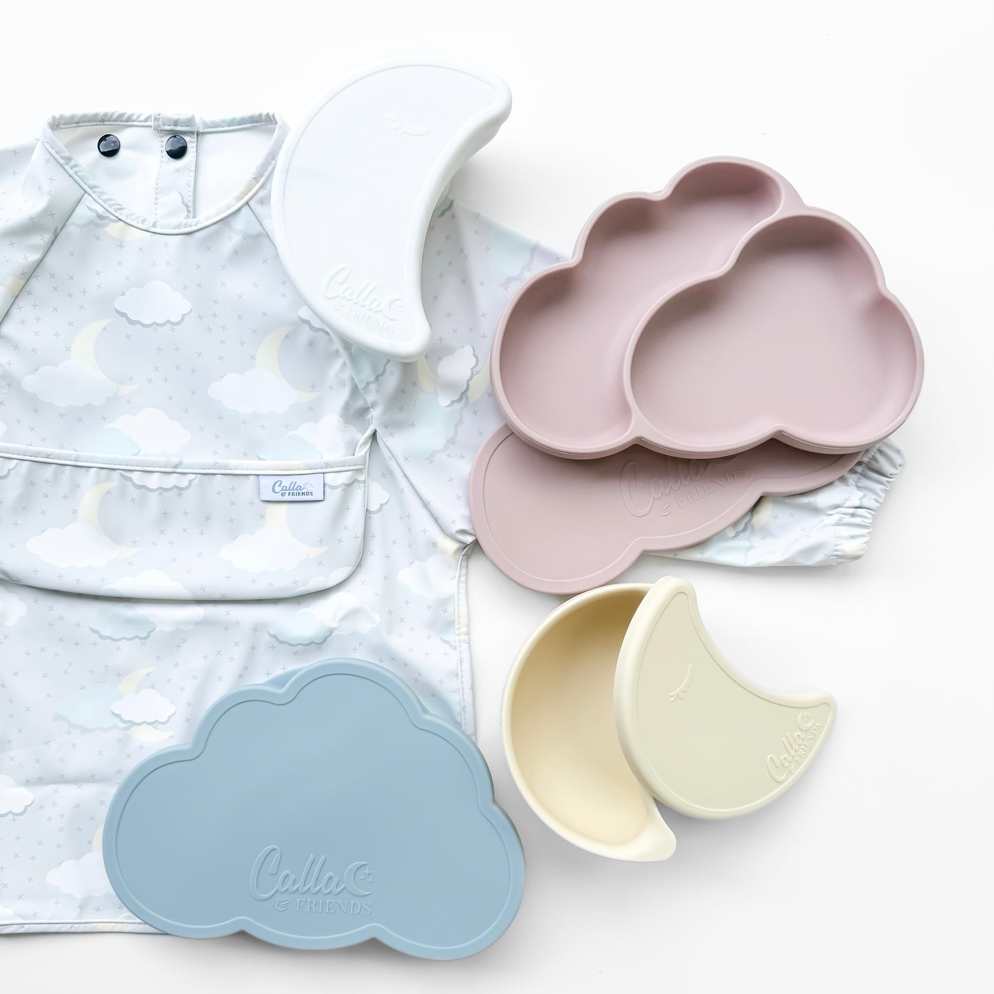 The Grayson Long Sleeve Bib - On Cloud 9