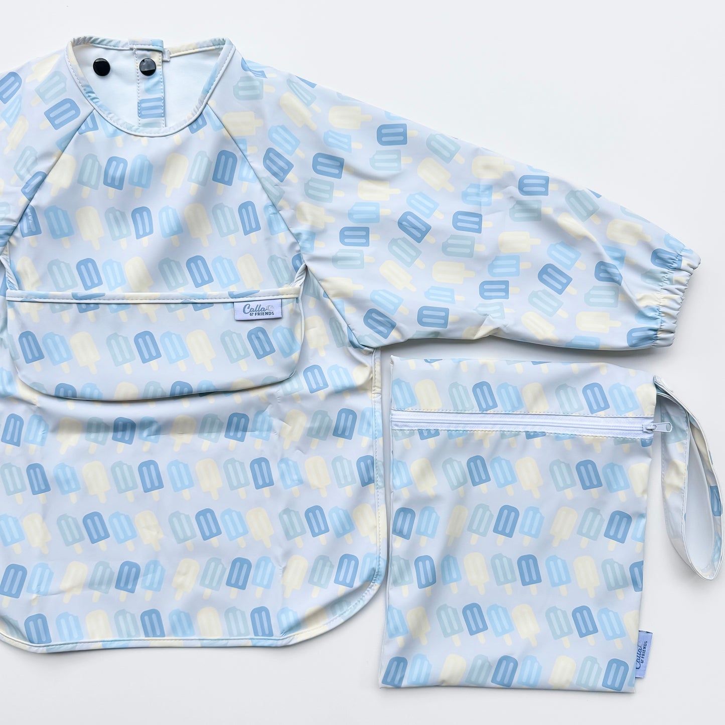 The Grayson Long Sleeve Bib - Popsicles