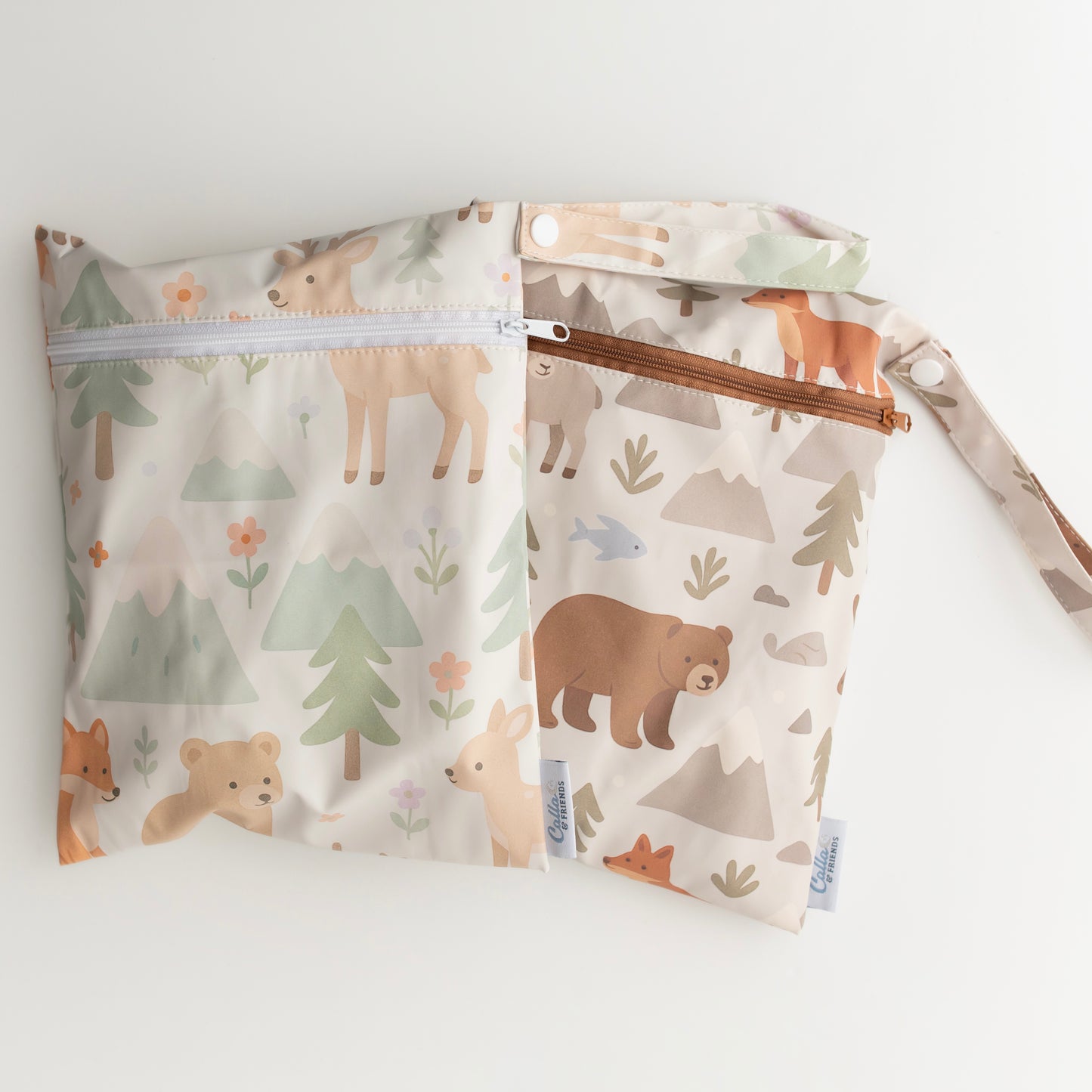 The Grayson Long Sleeve Bib - Woodland Blooms