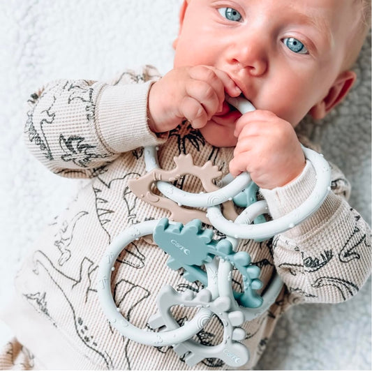 Dino Rings Silicone Teether
