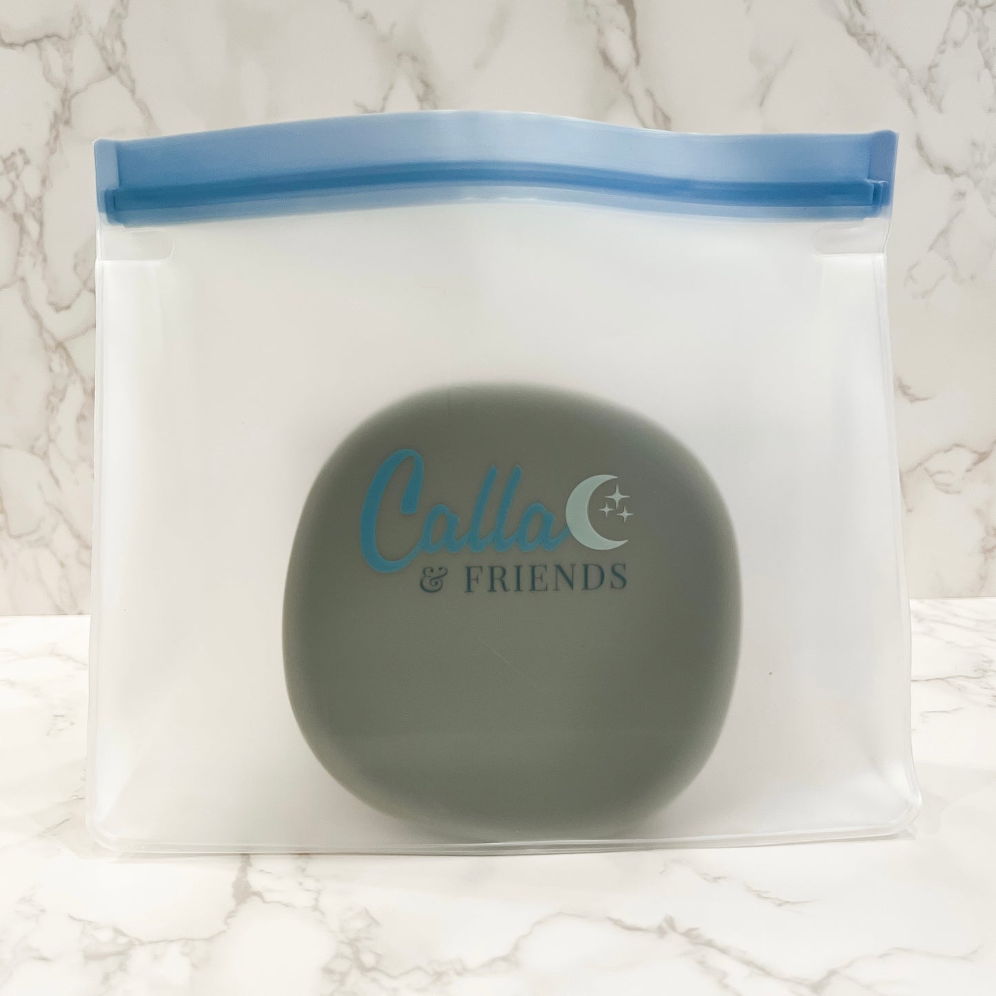 Dip Dye Square Suction Bowl