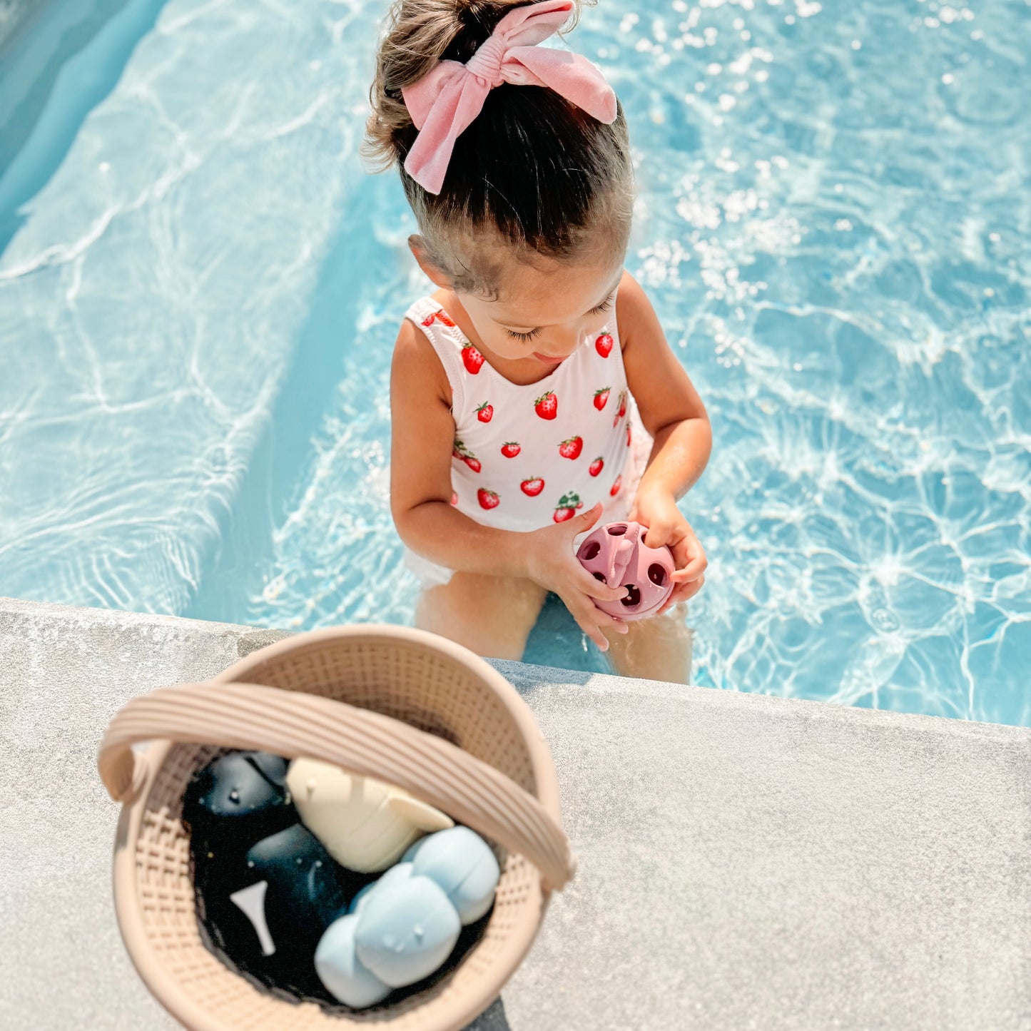 Strawberry Patch Bath Toys