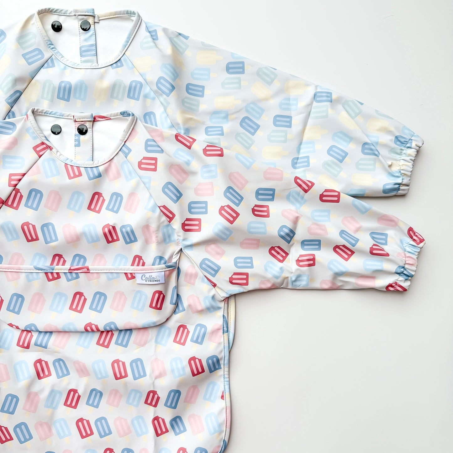 The Grayson Long Sleeve Bib - Popsicles