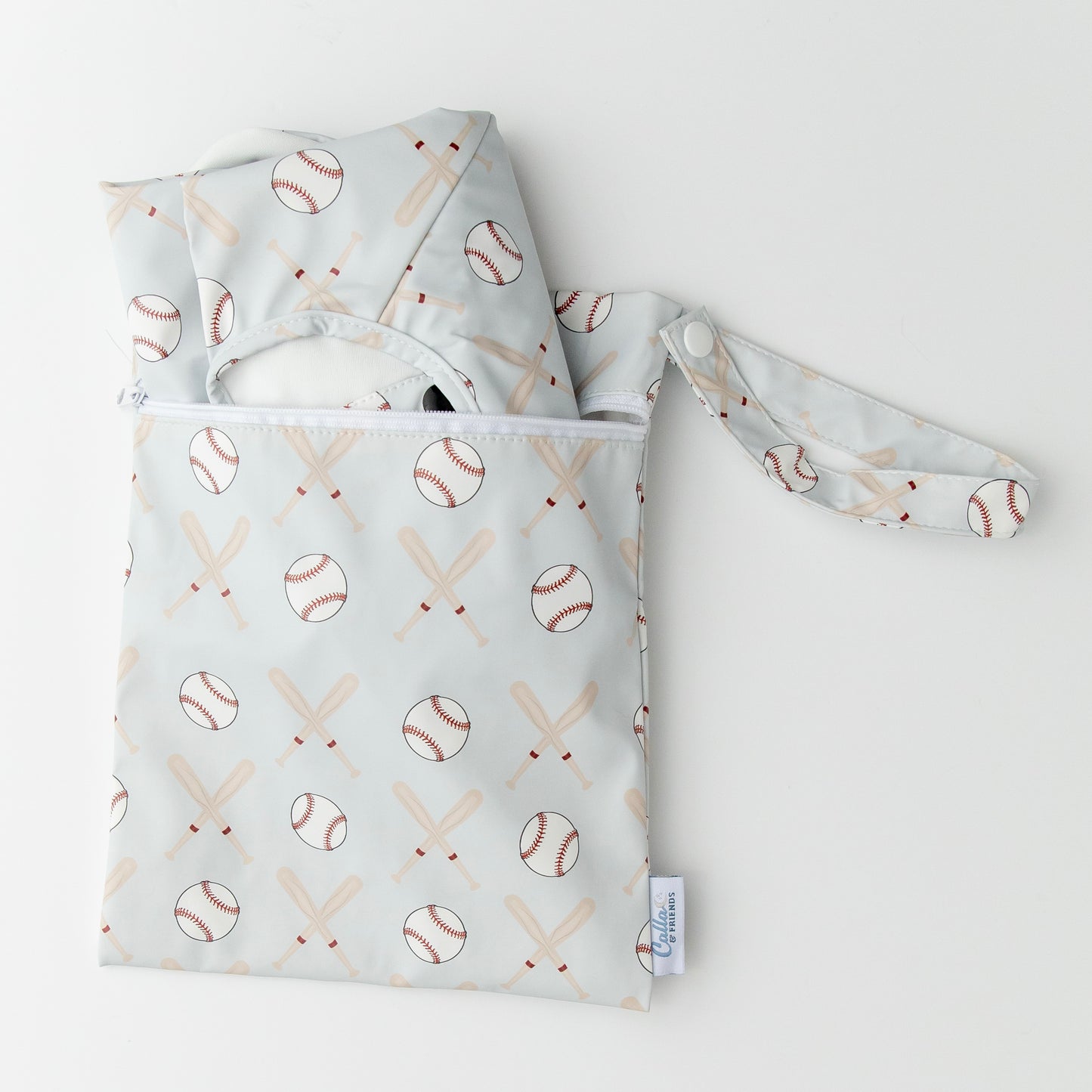 The Grayson Long Sleeve Bib - Baseball
