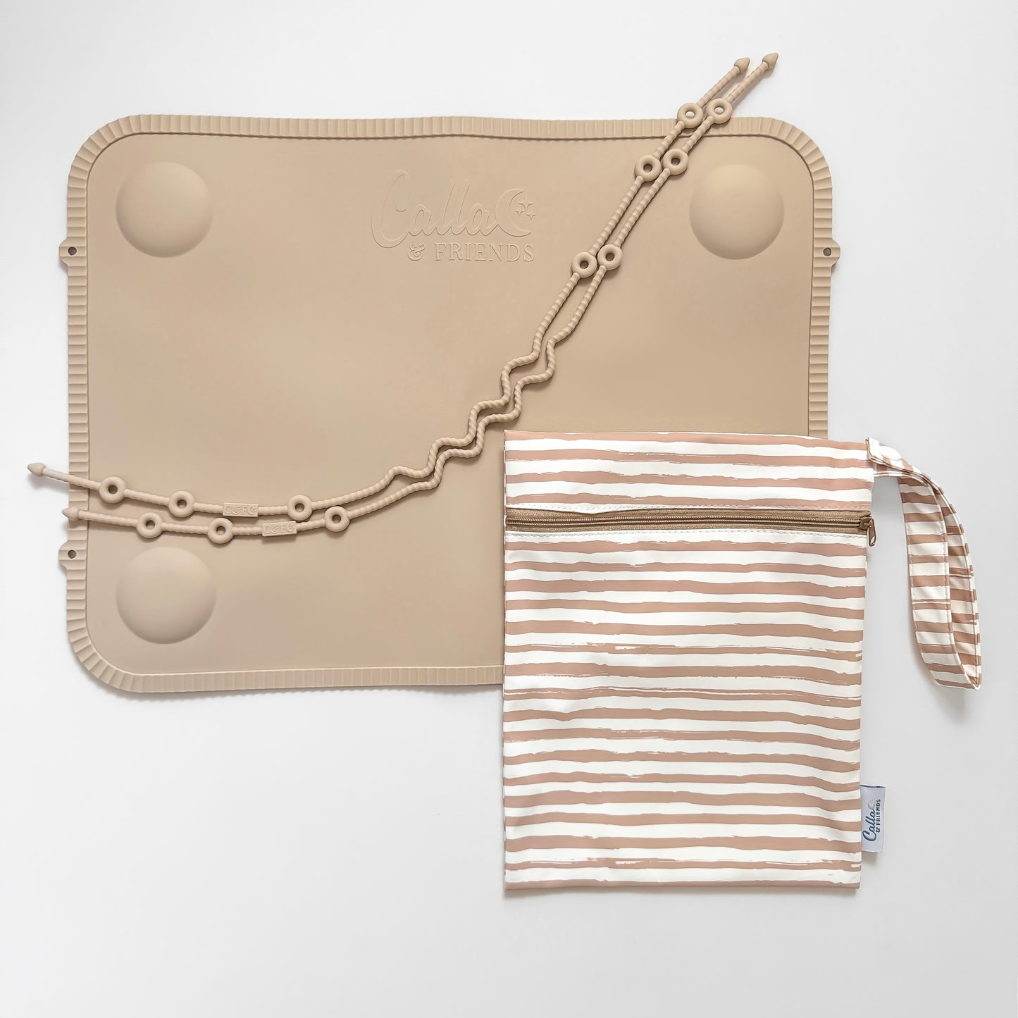 The Tidy Traveler - Solid Placemat Set