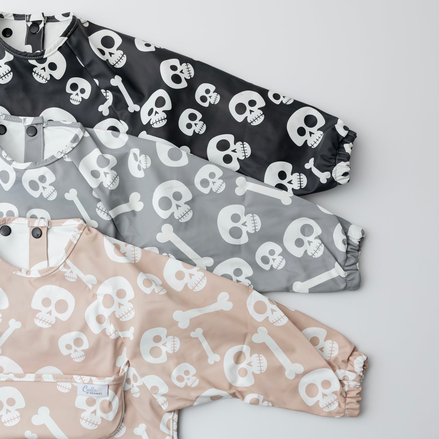 The Grayson Long Sleeve Bib - Skelly