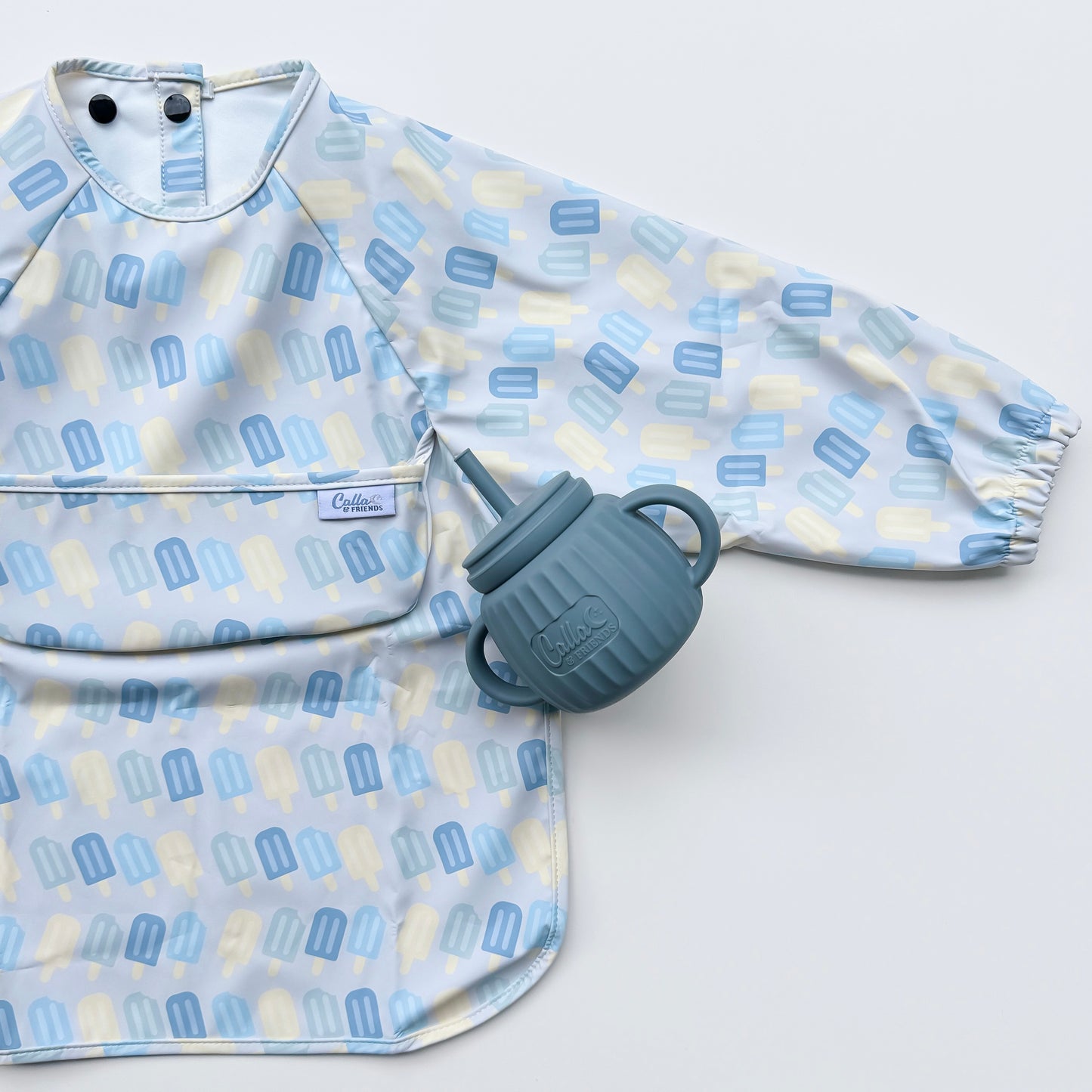 The Grayson Long Sleeve Bib - Popsicles