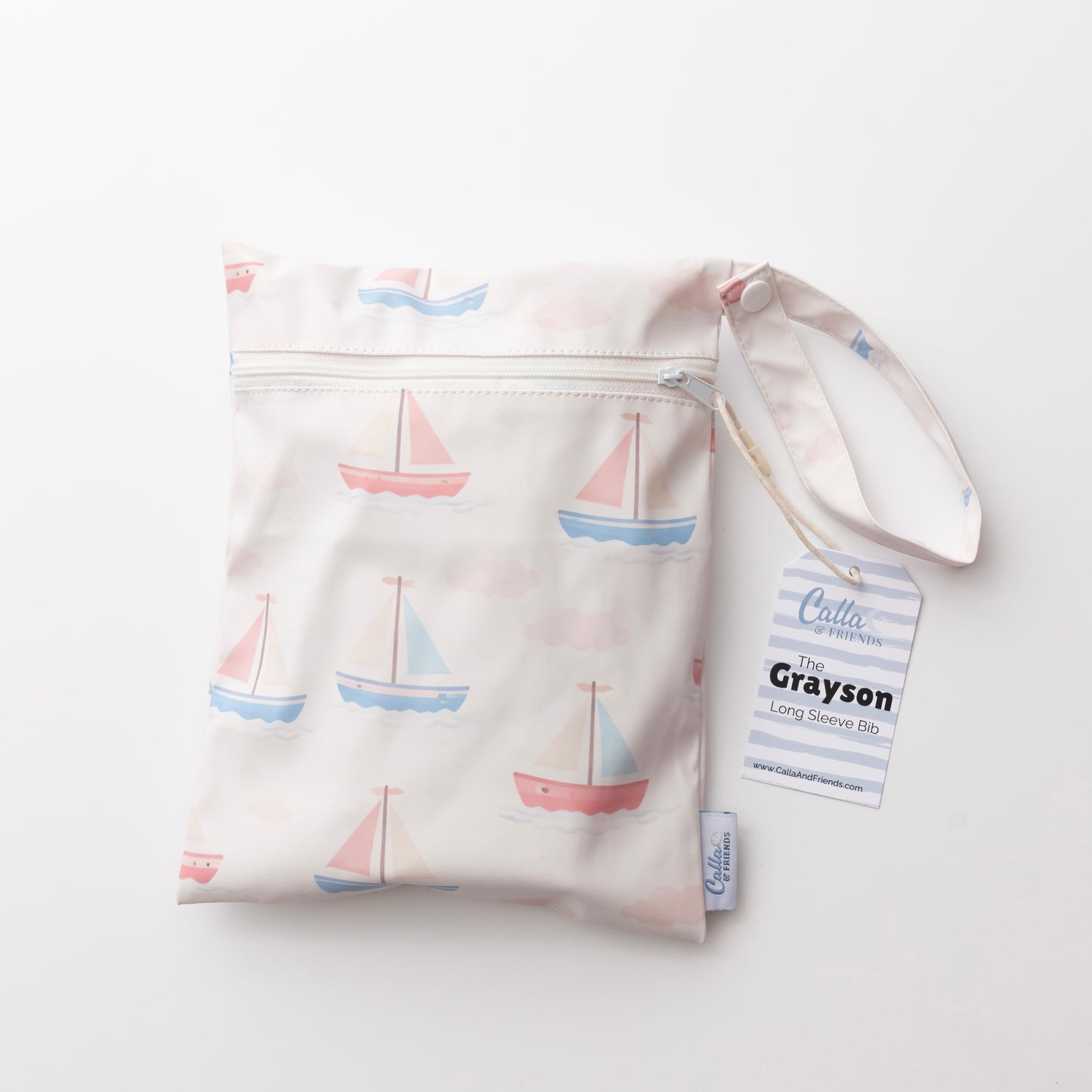 The Grayson Long Sleeve Bib - Sail & Drift ✨PREORDER✨