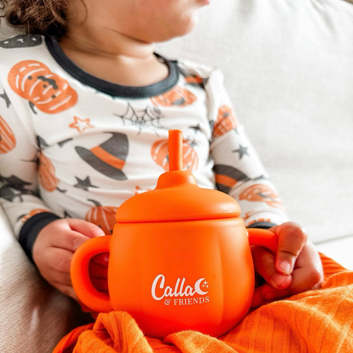 The Pumpkin Patch Spill-Proof Straw Cup