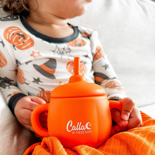 The Pumpkin Patch Spill-Proof Straw Cup