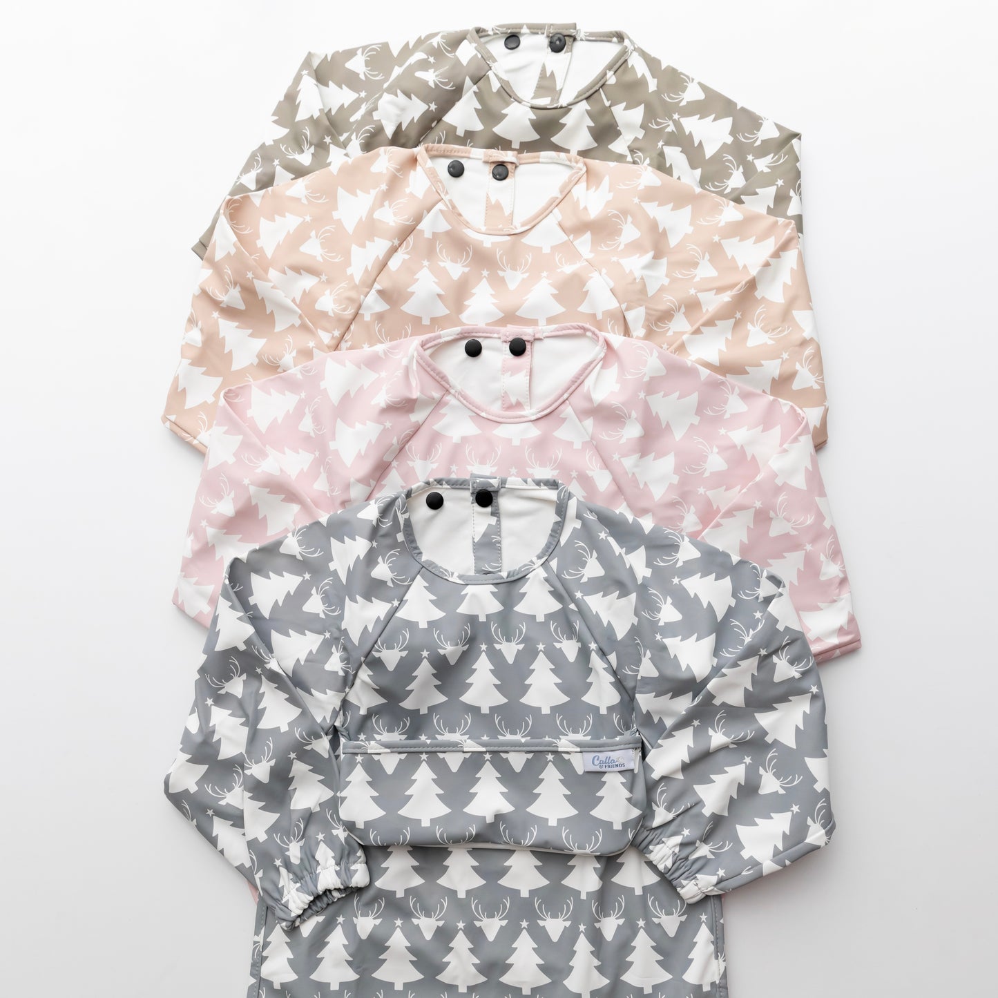 The Grayson Long Sleeve Bib - Limited Edition Christmas