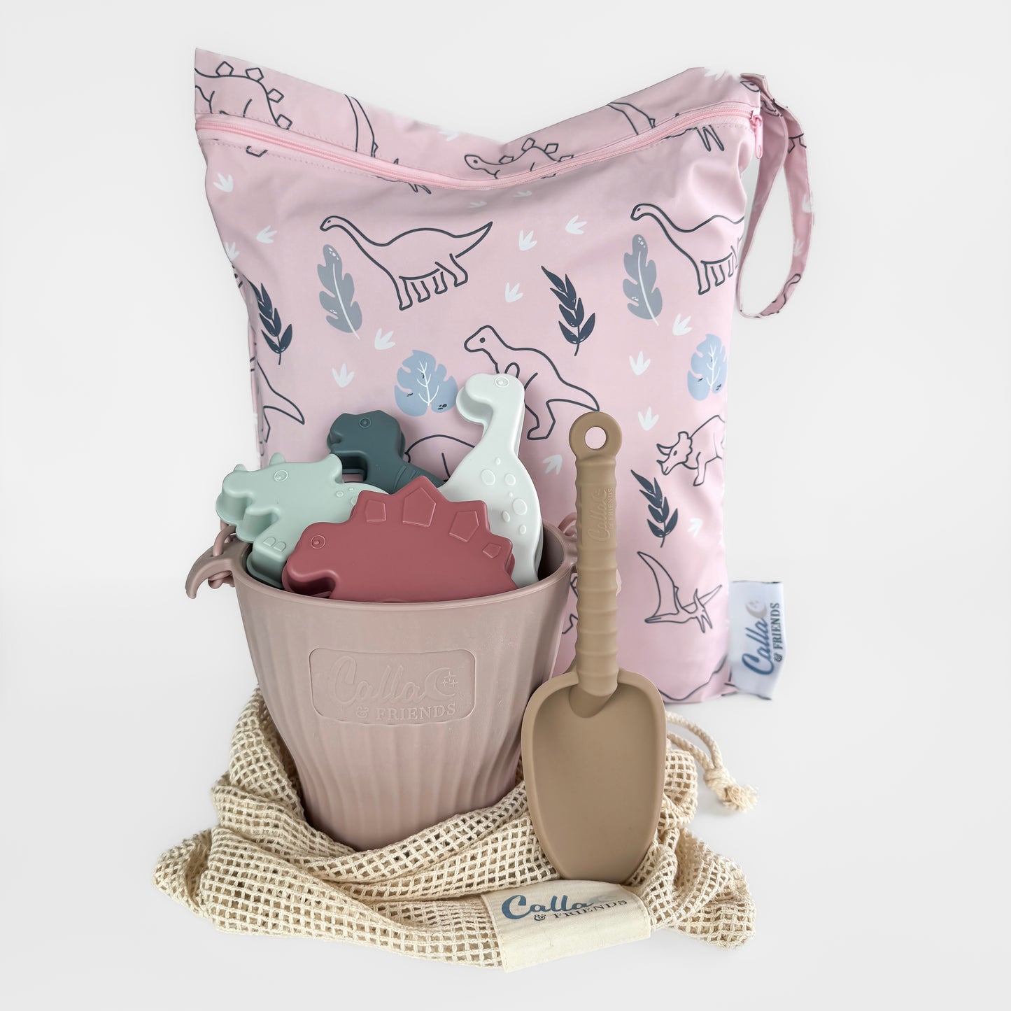 Ainsley's Dino Silicone Beach Toy Set