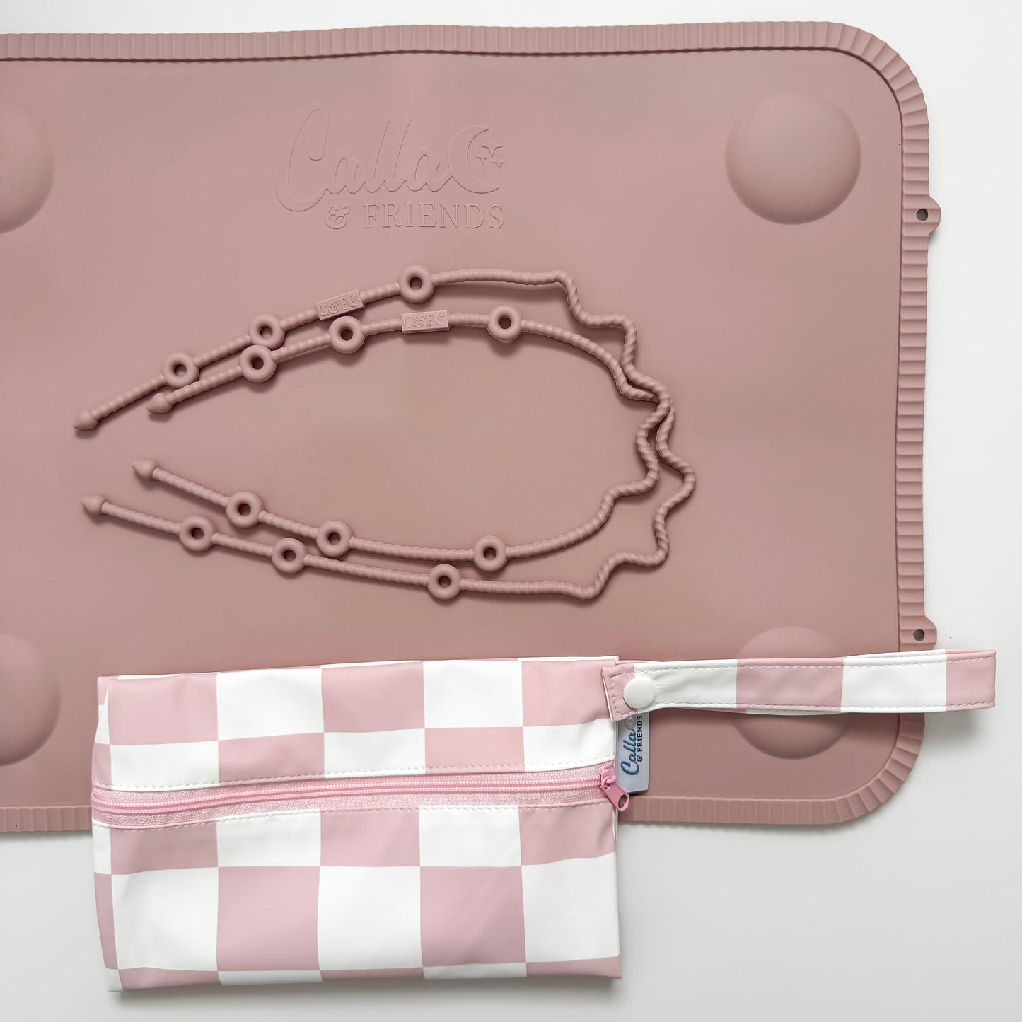 The Tidy Traveler - Solid Placemat Set