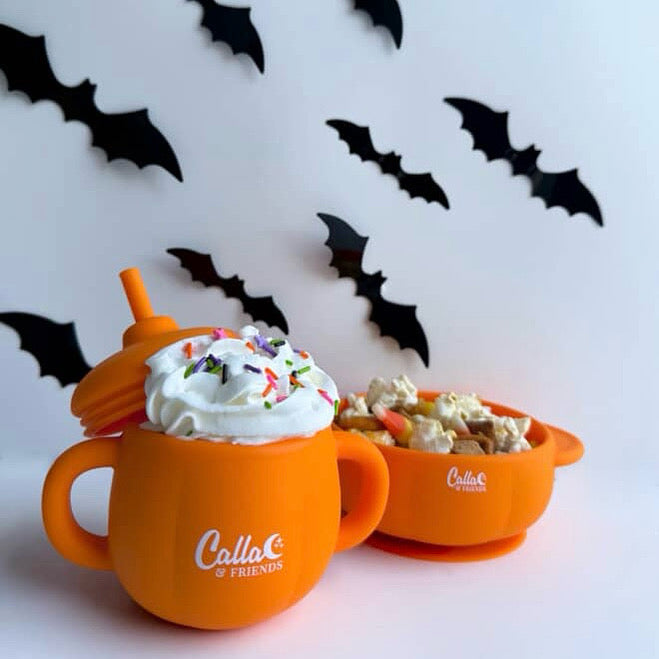 The Pumpkin Patch Spill-Proof Straw Cup