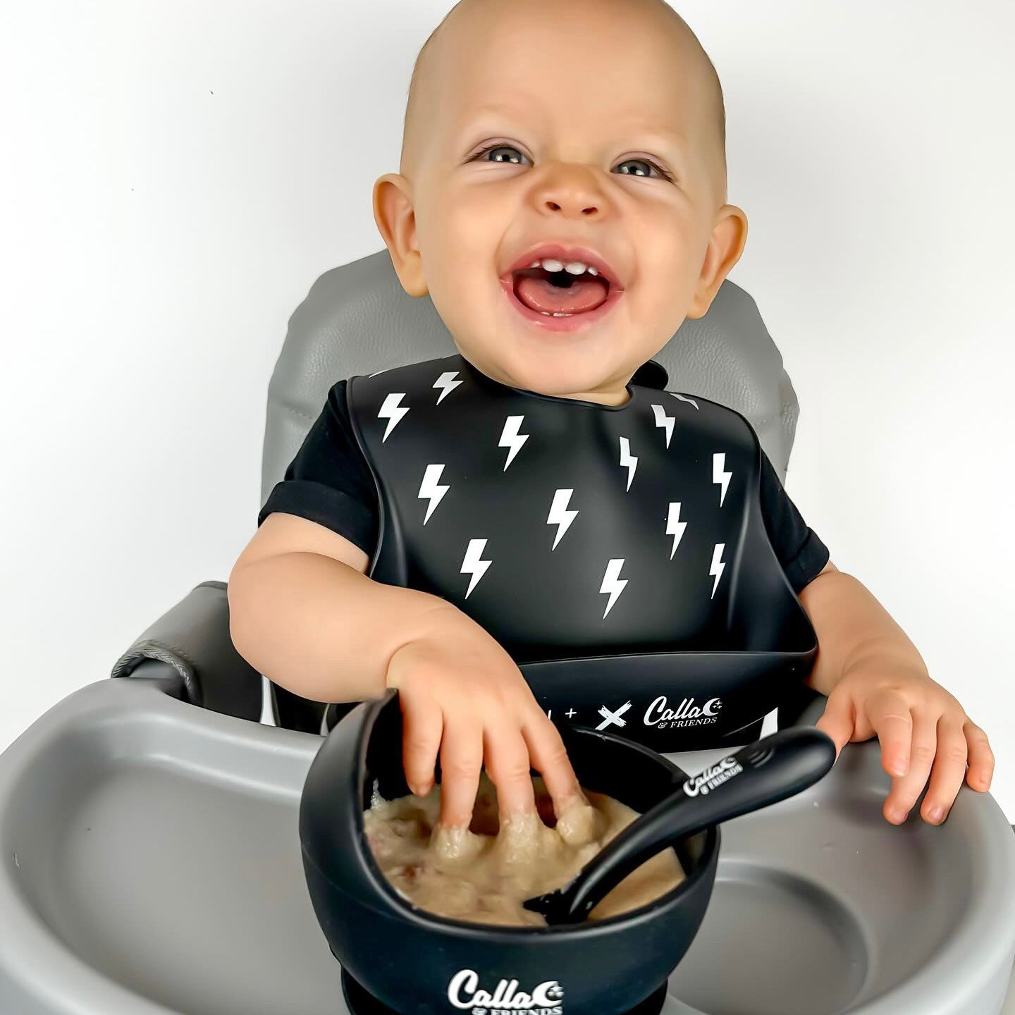 BLACKOUT COLLECTION My First Silicone Utensils