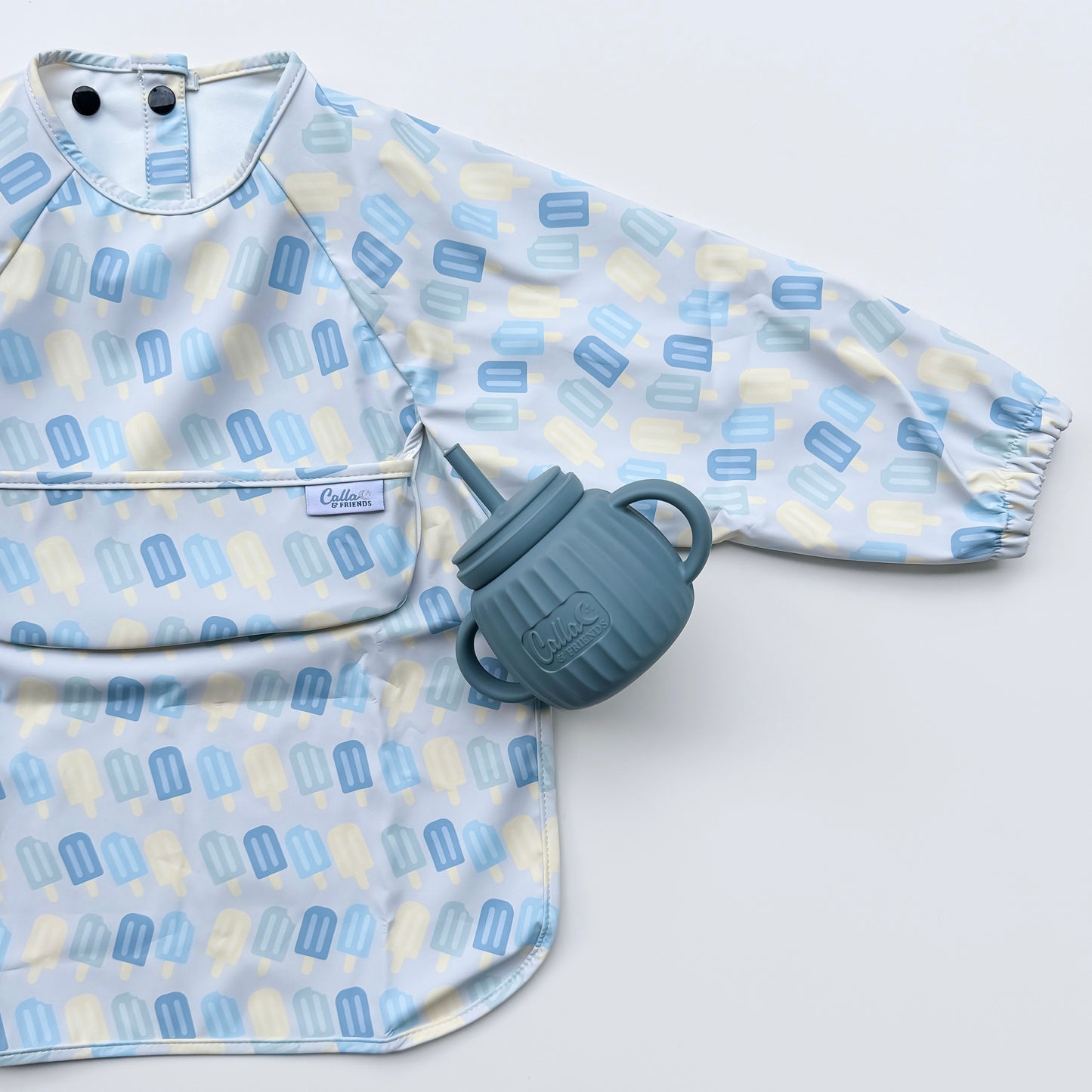 The Grayson Long Sleeve Bib - Popsicles