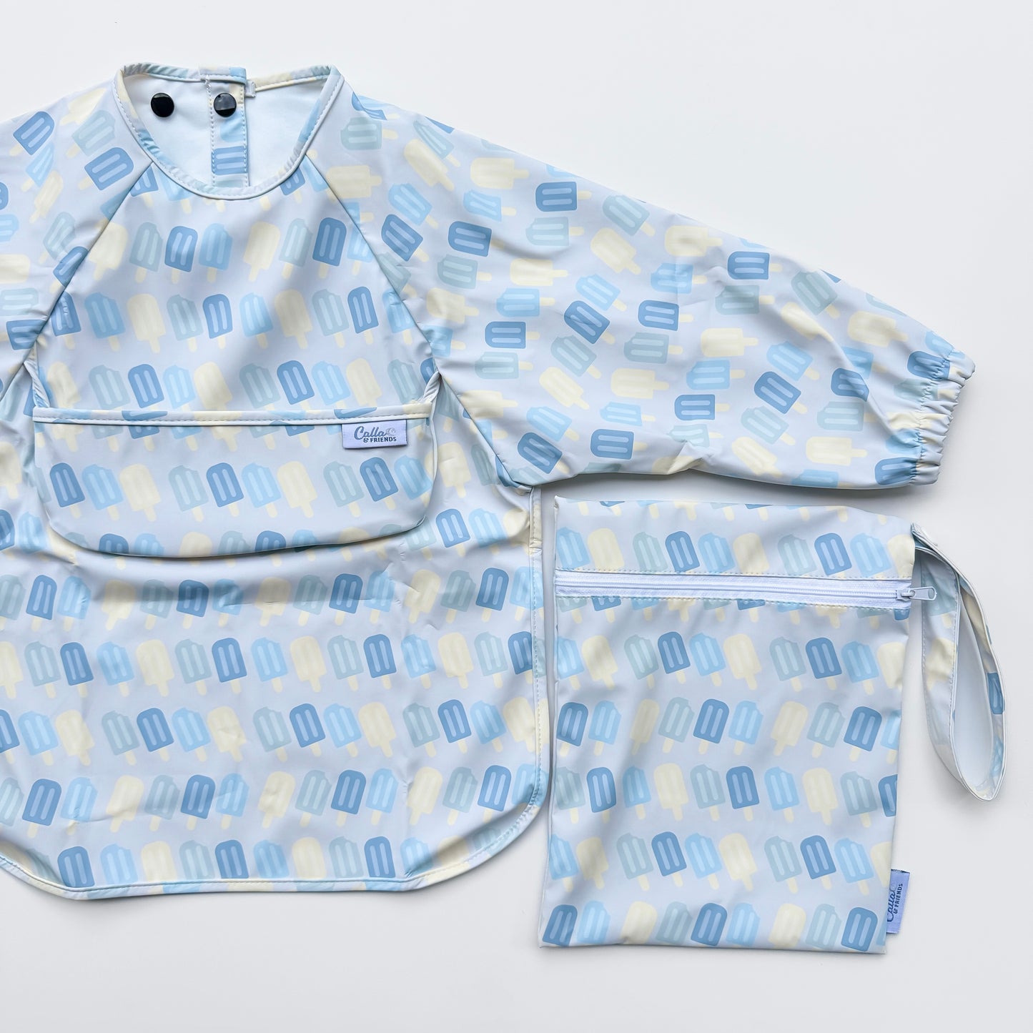 The Grayson Long Sleeve Bib - Popsicles