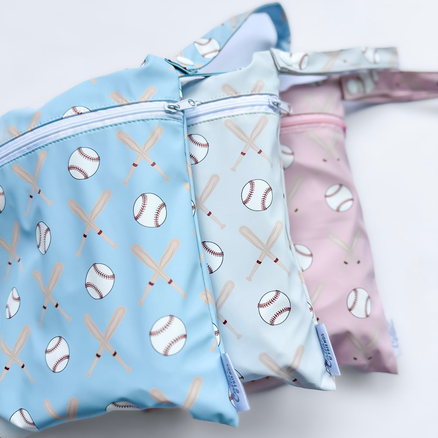 The Grayson Long Sleeve Bib - Baseball