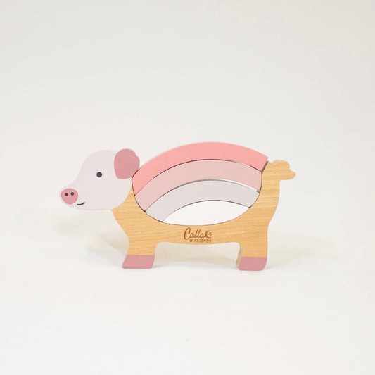 Little Stackers - Peaches the Pig ✨PREORDER✨