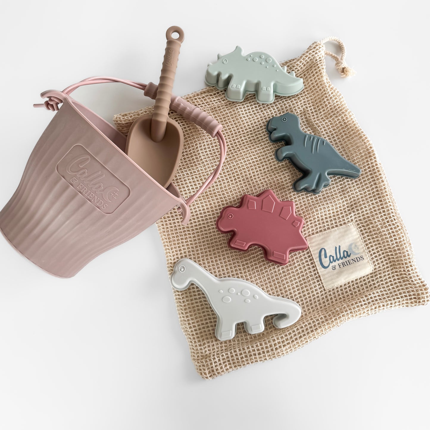 Ainsley's Dino Silicone Beach Toy Set