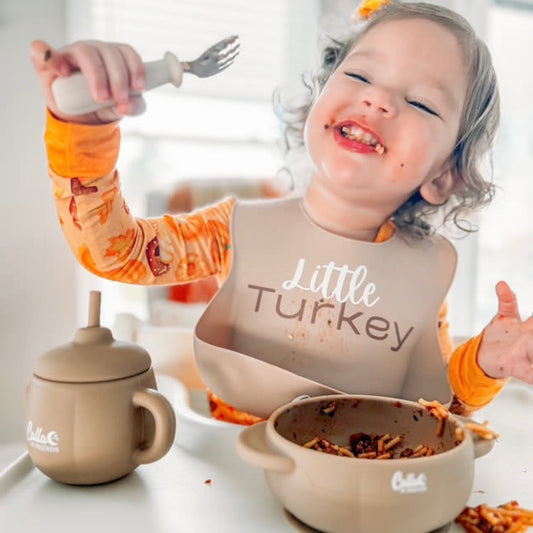 Little Turkey Collection Catch All Bib