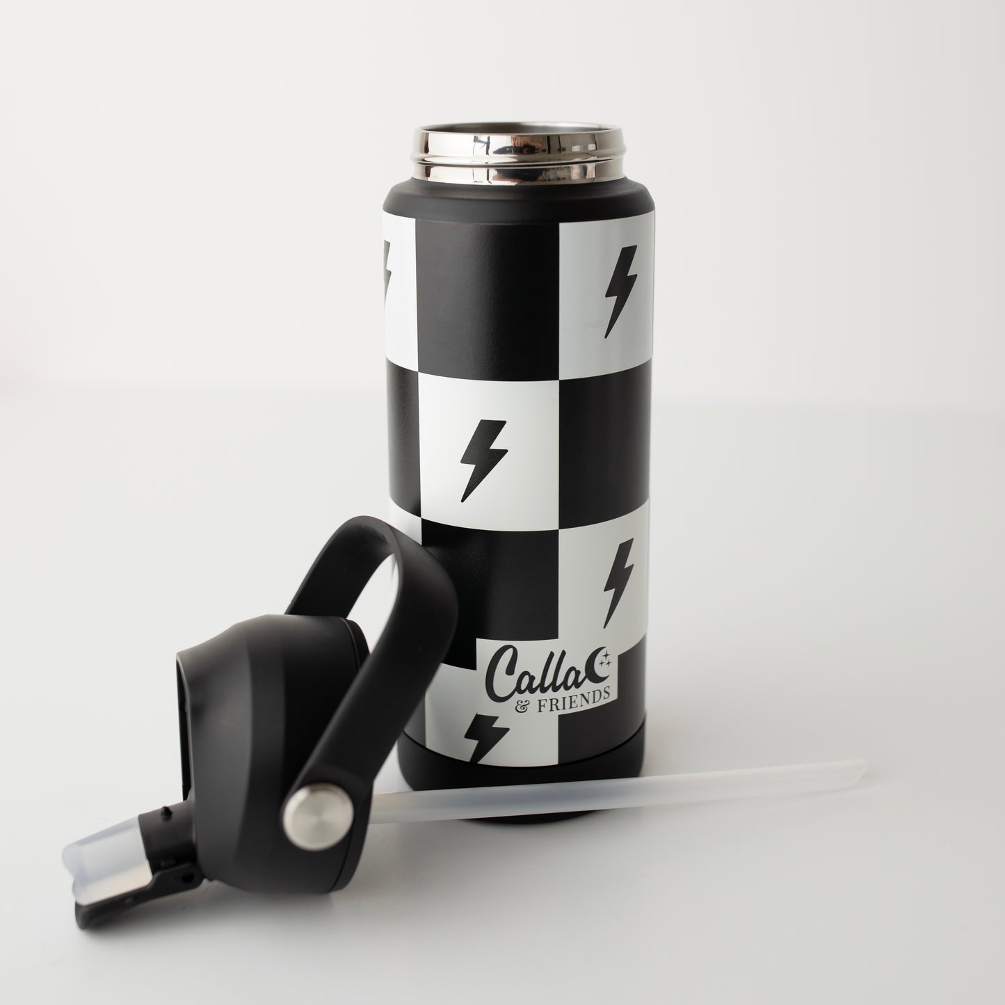 The Kyler Tumbler - Checkered Bolts
