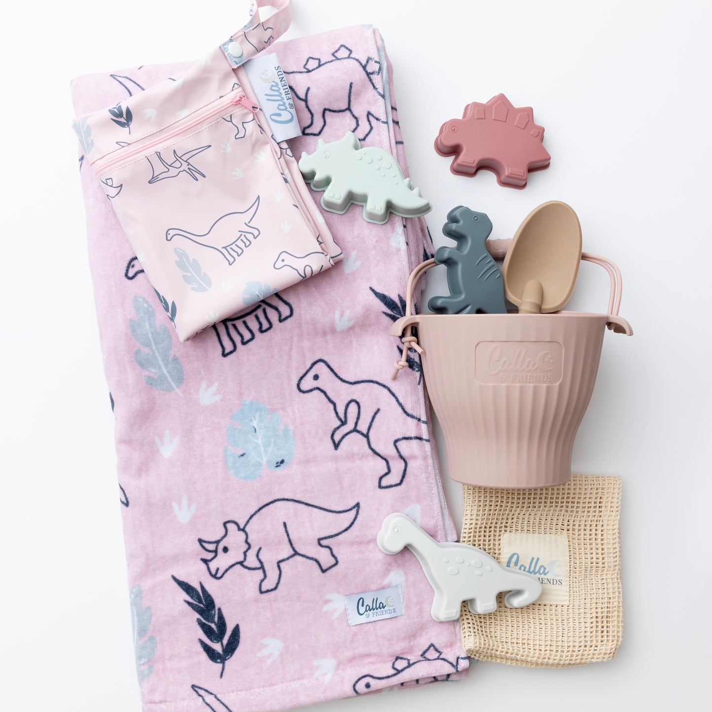 The Kenzie Beach Towel - Dinos