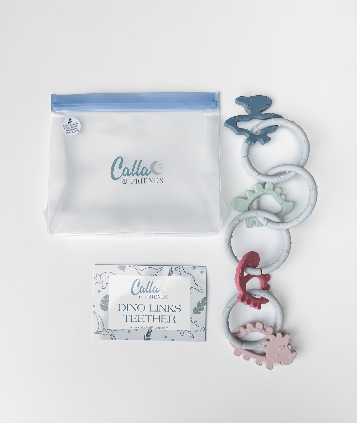 Dino Rings Silicone Teether