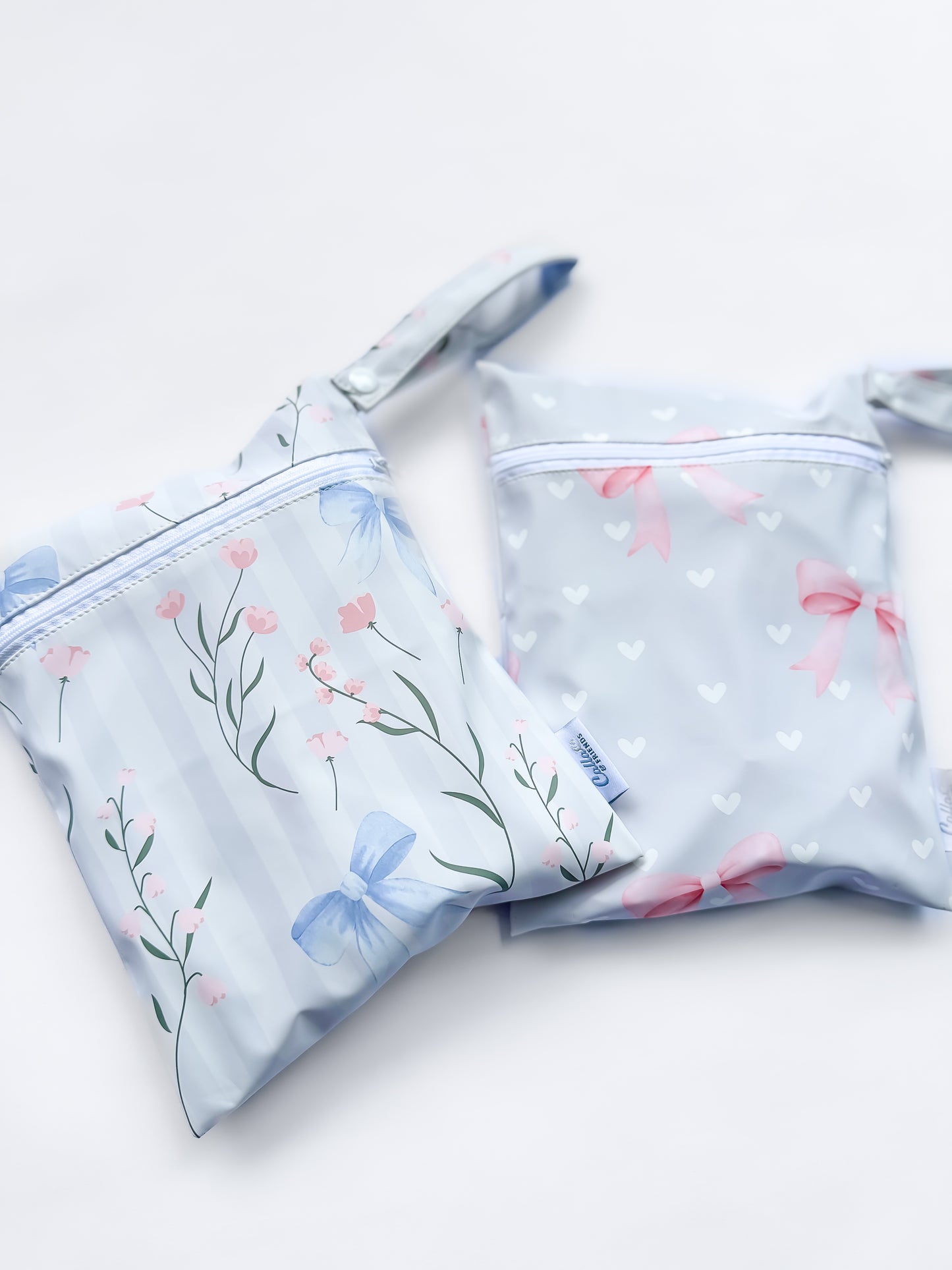 The Grayson Long Sleeve Bib - Sweetheart Bows