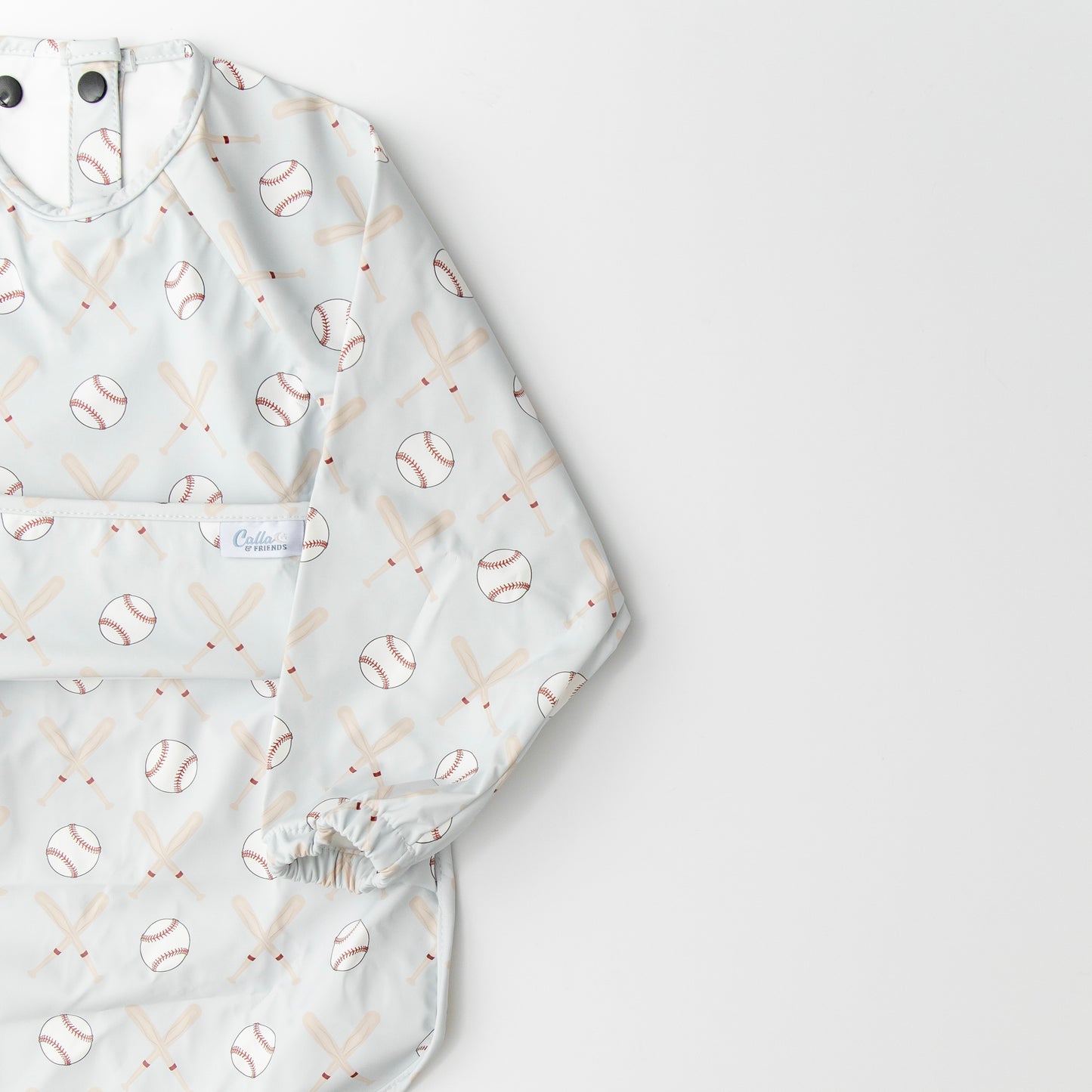 The Grayson Long Sleeve Bib - Baseball