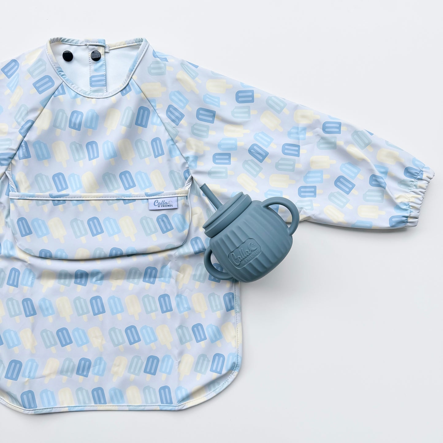 The Grayson Long Sleeve Bib - Popsicles