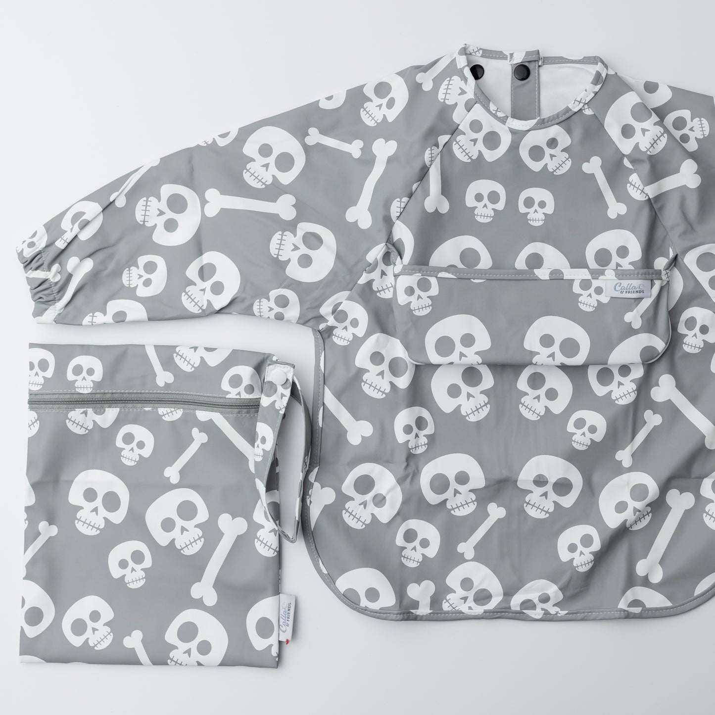 The Grayson Long Sleeve Bib - Skelly