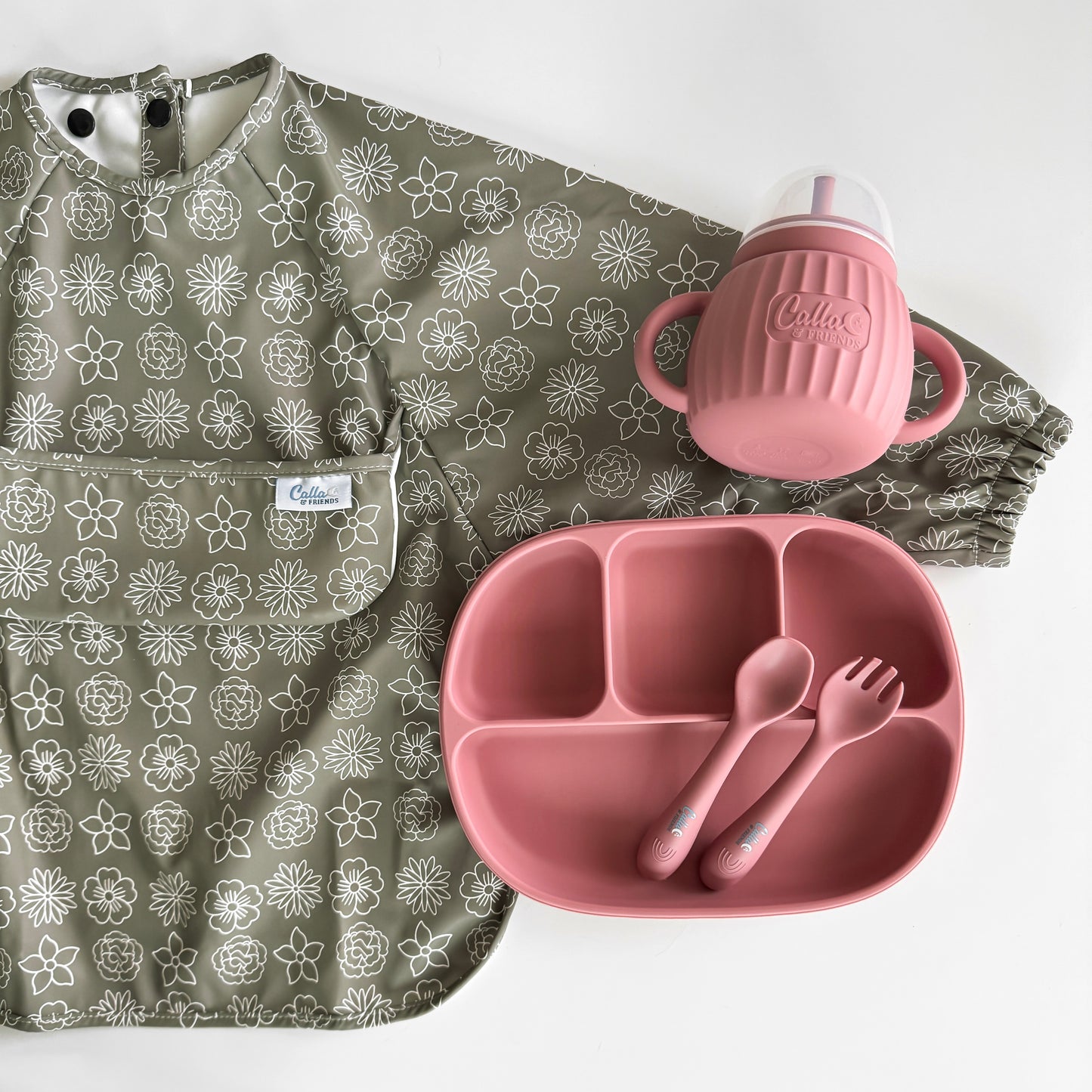 The Grayson Long Sleeve Bib - Blossom