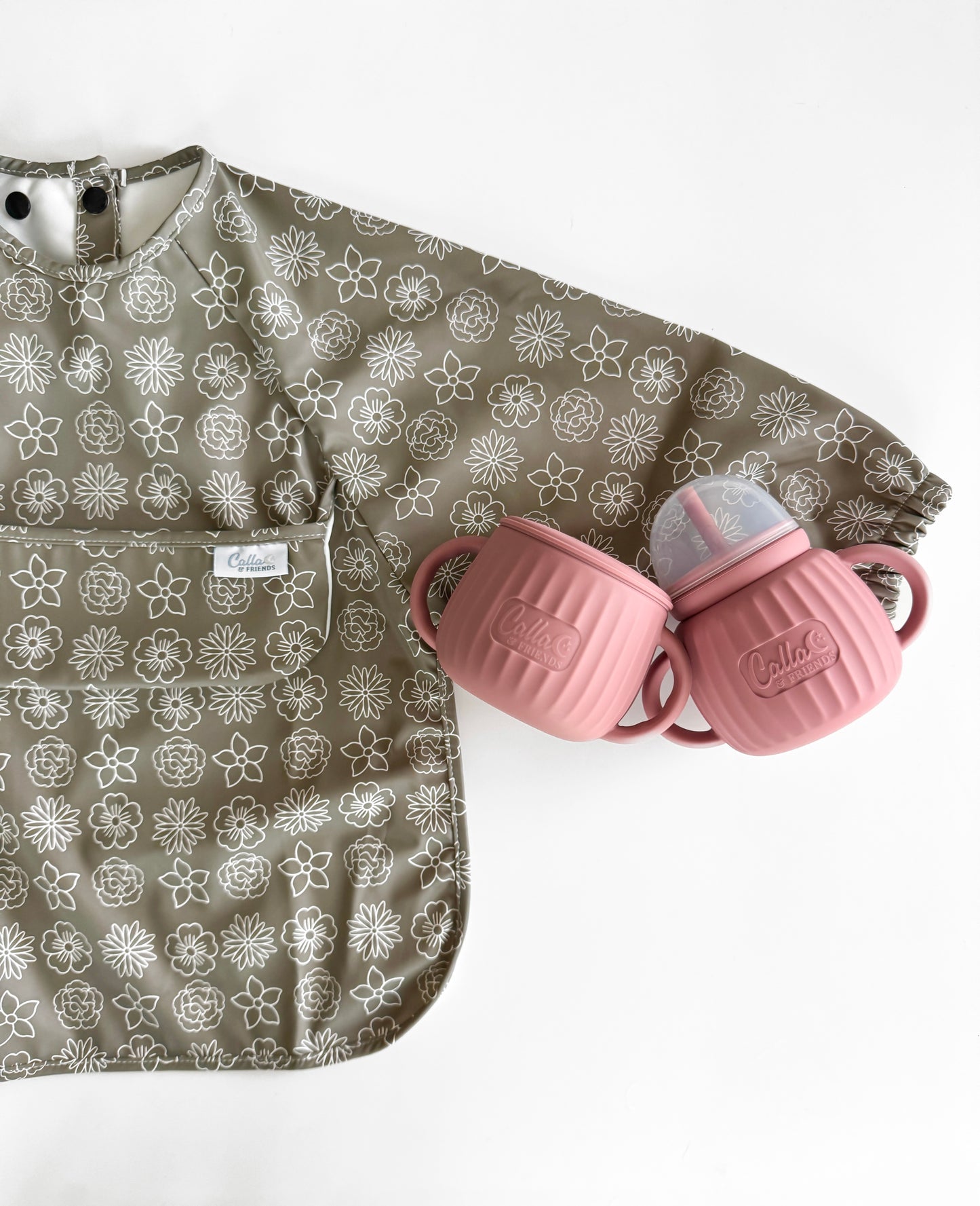 The Grayson Long Sleeve Bib - Blossom