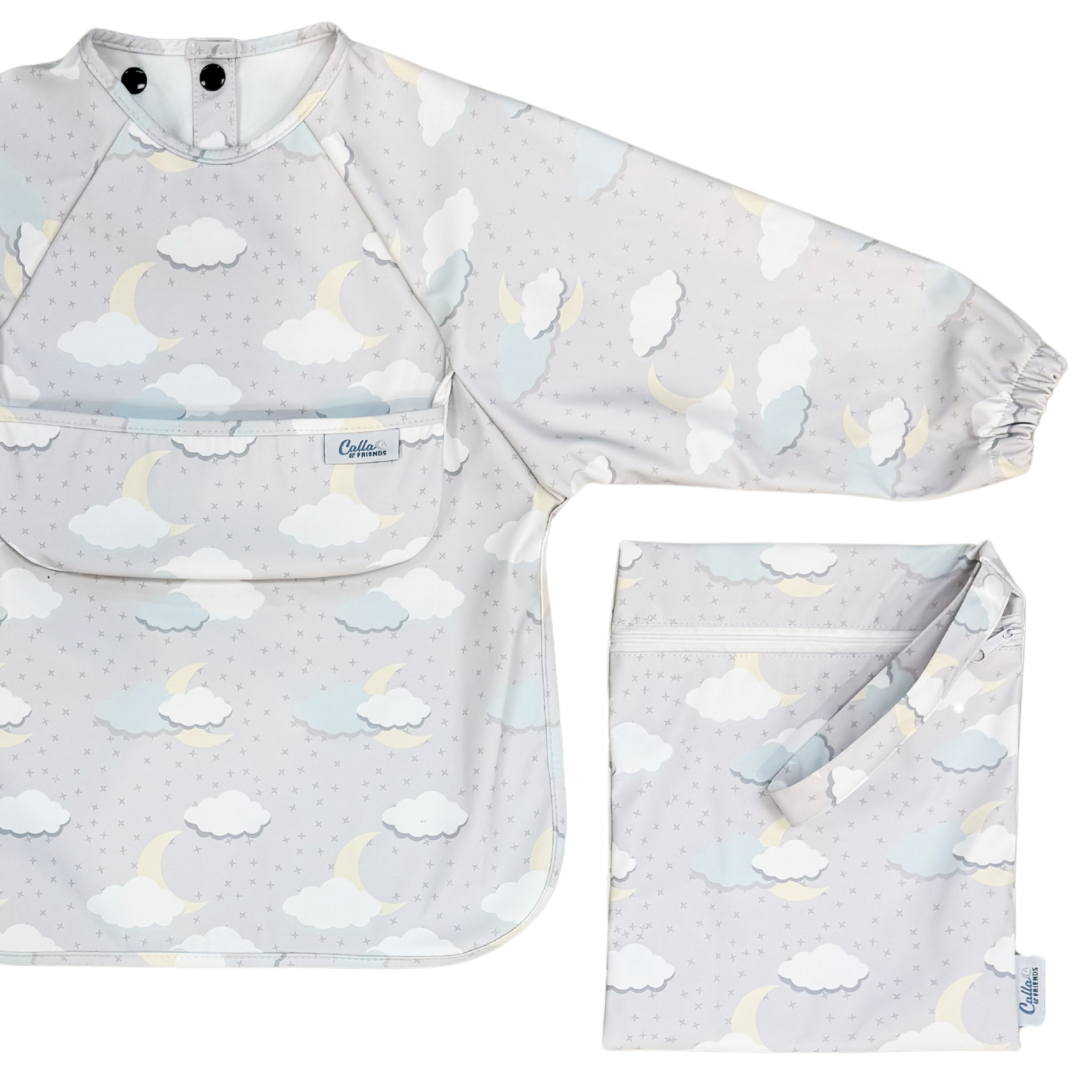 The Grayson Long Sleeve Bib - On Cloud 9