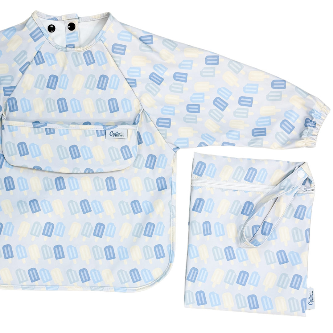 The Grayson Long Sleeve Bib - Popsicles