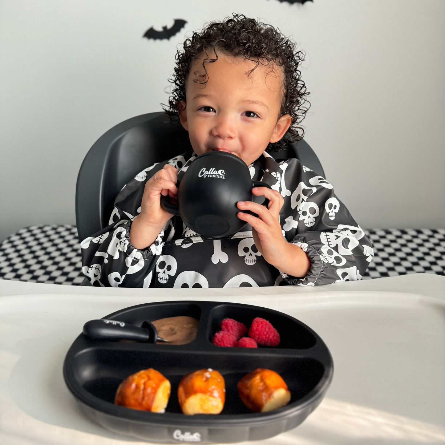 The Grayson Long Sleeve Bib - Skelly