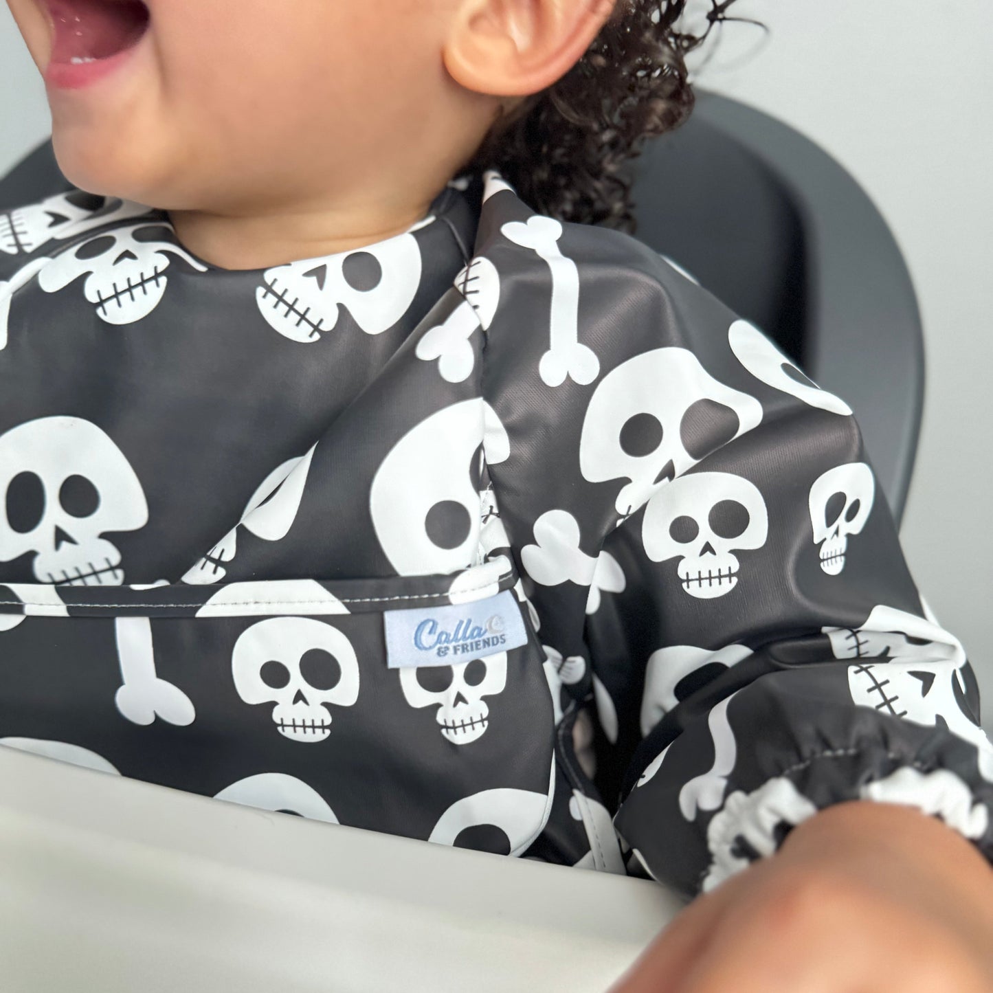 The Grayson Long Sleeve Bib - Skelly