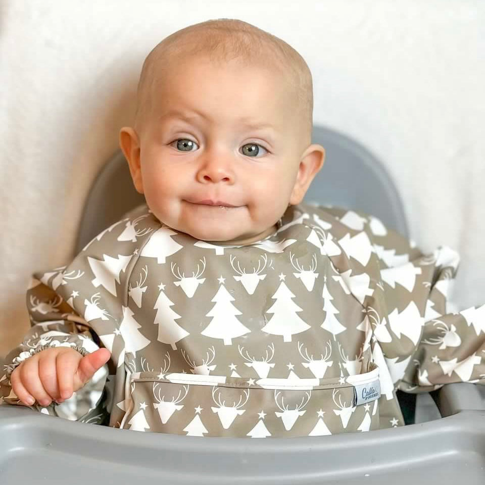 The Grayson Long Sleeve Bib - Limited Edition Christmas