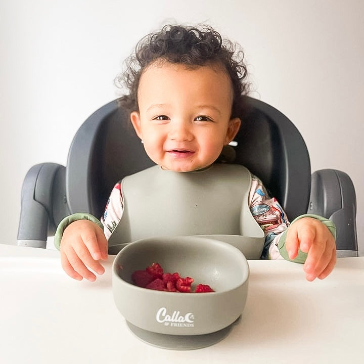 Dip Dye Square Suction Bowl