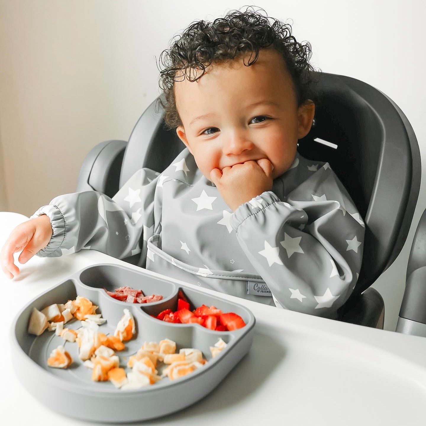 The Grayson Long Sleeve Bib - Starry Night