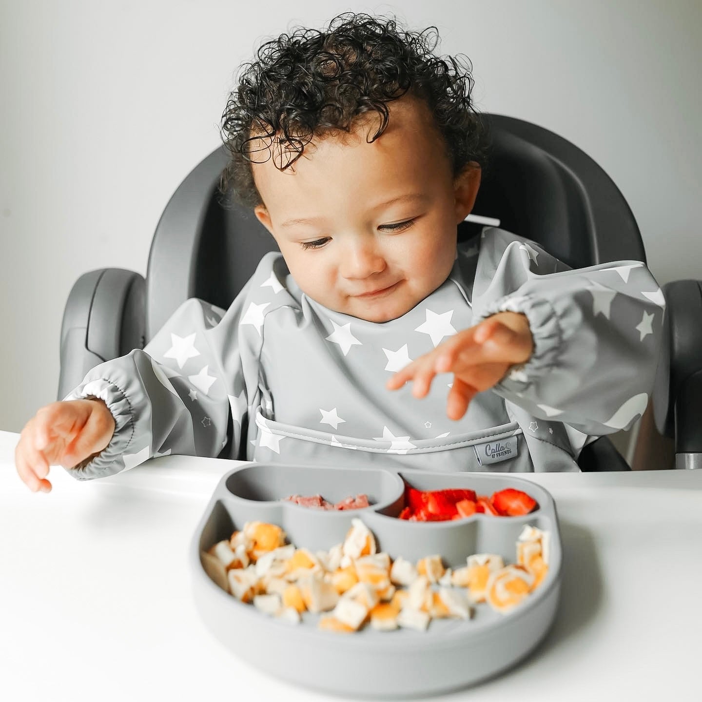 The Grayson Long Sleeve Bib - Starry Night