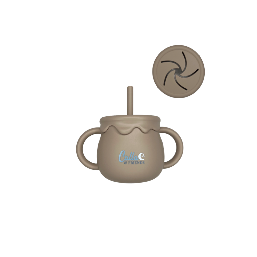 You Are My Sunshine 3-in-1 Straw Snack Cup