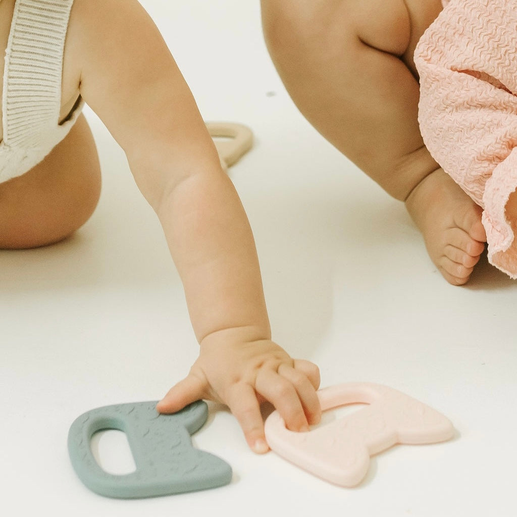 Kitty Silicone Sensory Teether