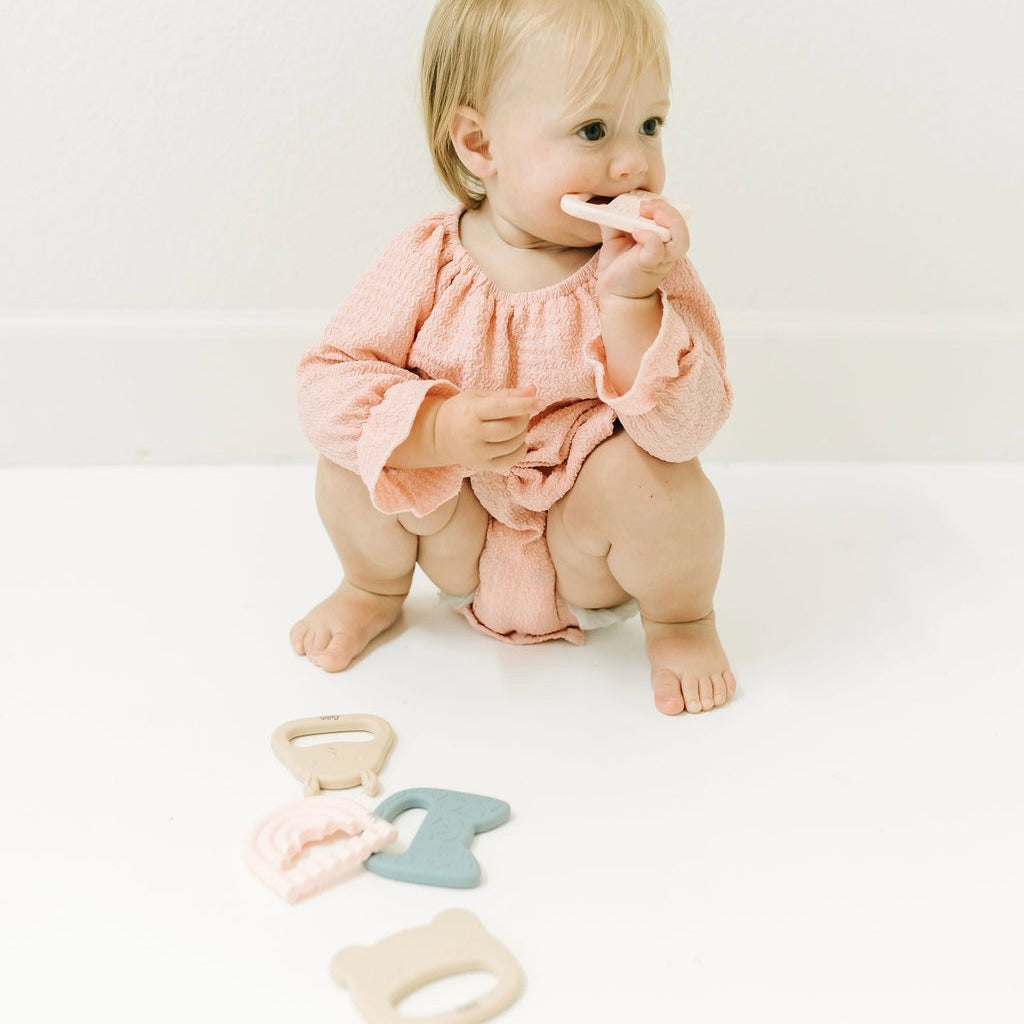 Bear Silicone Sensory Teether