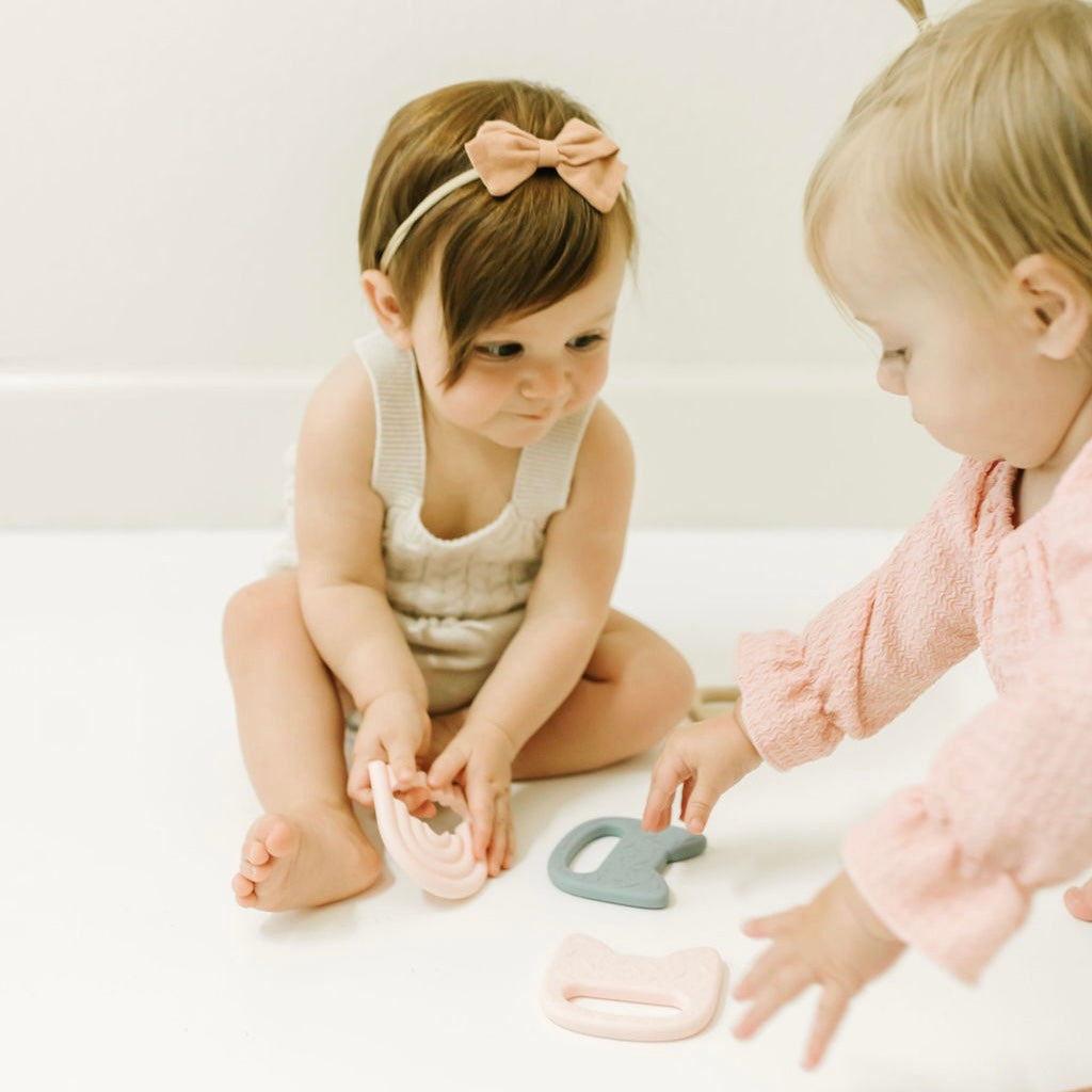 Rainbow Silicone Sensory Teether