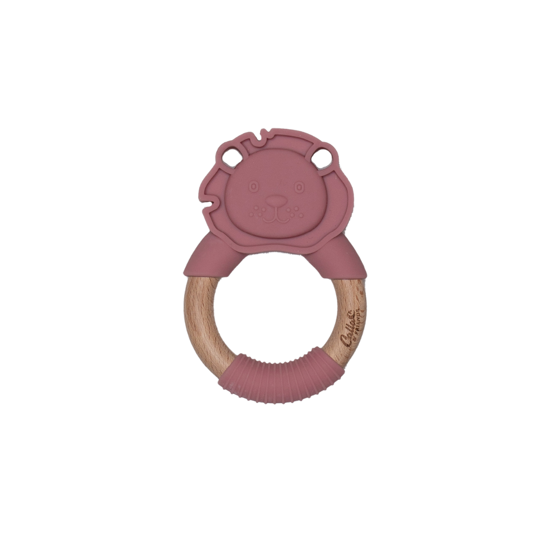 Lion Silicone Teether